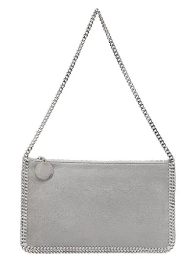 Stella Mccartney Women's Falabella Clutch In Grey