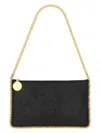 Stella Mccartney Falabella Clutch Shoulder Bag In Black