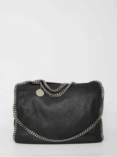 Stella Mccartney Women Falabella Fold Over Tote Bag In Black