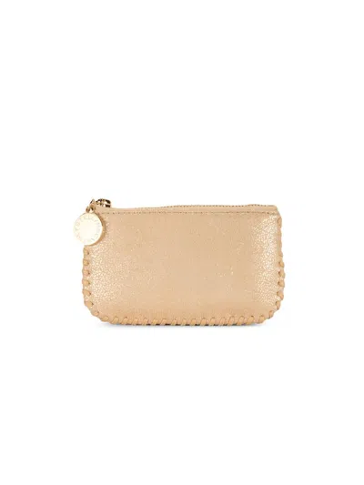Stella Mccartney Women's Falabella Key Pouch In Gold