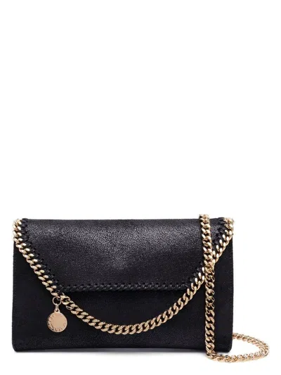 Stella Mccartney Women's Falabella Mini Crossbody Bag In Black