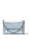 Stella Mccartney Women Falabella Mini Crossbody Bag In Clear Blue