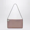 Stella Mccartney Stella Mc Cartney Dusty Dusty Pink Calt Bag，带连锁店和strass