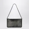Stella Mccartney Women's Falabella Ruthenium Metallic Clutch Shoulder Bag