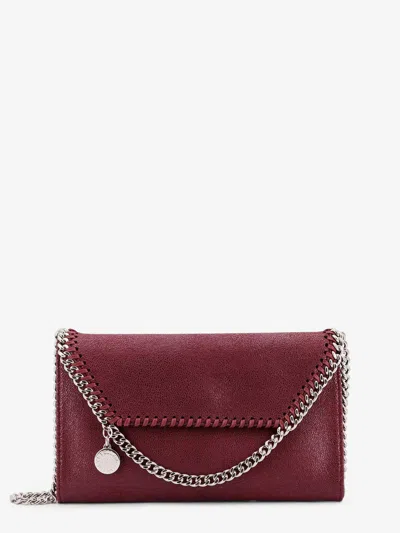 Stella Mccartney Women Falabella Shaggy Deer Shoulder Bag In Purple