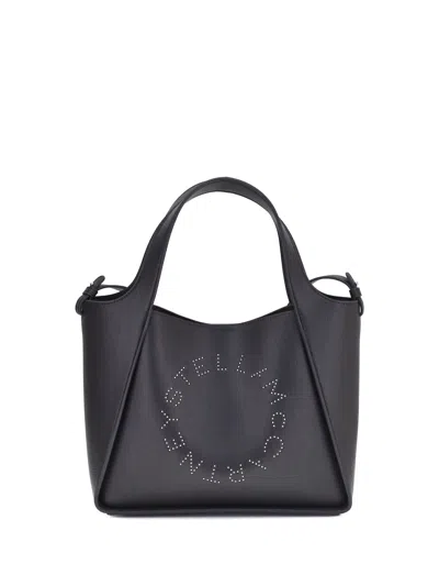 Stella Mccartney Women Faux Leather Tote Bag In Gray