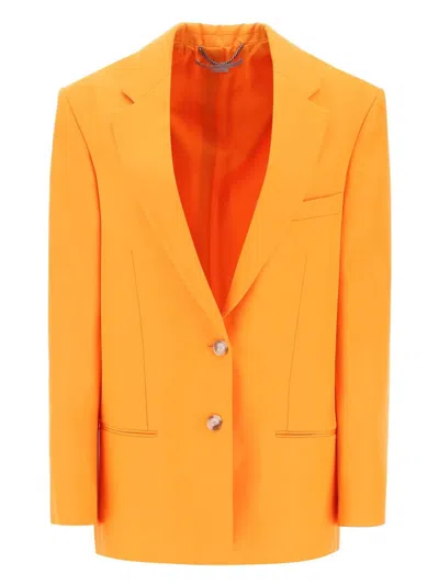STELLA MCCARTNEY WOMEN'S FLUO VISCOSE OVERSIZE BLAZER