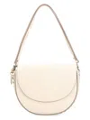 Stella Mccartney Frayme Shoulder Bag In Panna