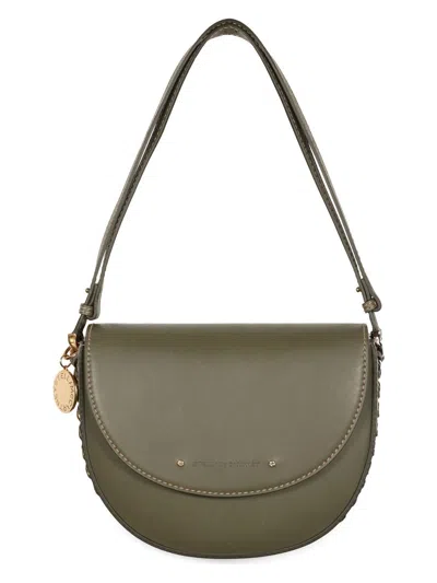 STELLA MCCARTNEY WOMEN'S FRAYME VEGAN LEATHER SHOULDER BAG