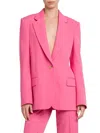 Stella Mccartney Iconic Stretch-cotton Blazer In Watermelon