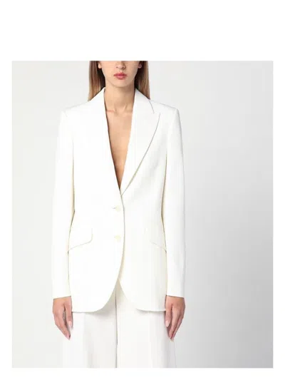 Stella Mccartney Women's Ivory Wool Single-breasted Jacket