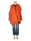 Stella Mccartney Stella Mc Cartney Airy Coat In Bordeaux