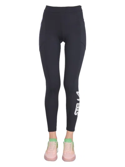 STELLA MCCARTNEY WOMEN'S LEGGINGS WITH SCUBA LOGO