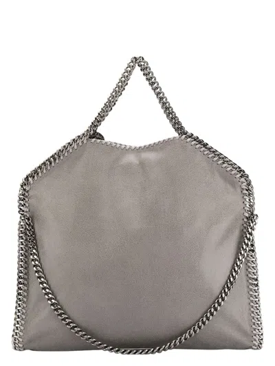 Stella Mccartney Women's Light Falabella Fold Over Tote Bag In Gray