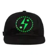 Stella Mccartney Logo Detail Baseball Cap In Black