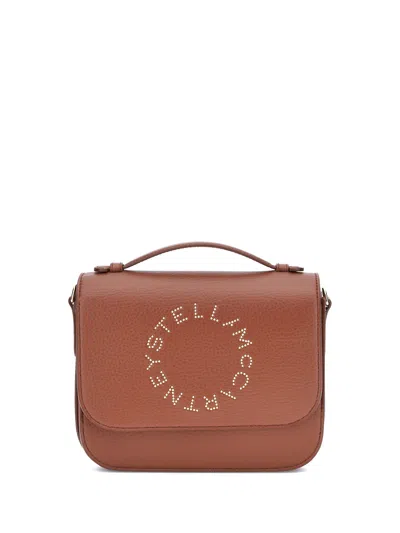 Stella Mccartney Women Logo Flap Bag Eco Embossed Grainy Alter