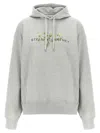 Stella Mccartney Women Logo Hoodie In Gray