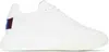 Stella Mccartney Loop Logo-embossed Vegetarian Leather Sneakers In White