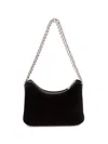 Stella Mccartney Women's Mini Chain Shoulder Bag In Black
