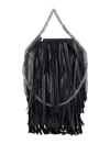 Stella Mccartney Women's Mini Tote Tassel Falabella Bag In Black