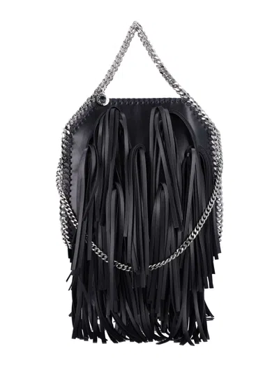 Stella Mccartney Women's Mini Tote Tassel Falabella Bag In Black