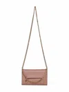 Stella Mccartney Women Moss Falabella Wallet Crossbody Bag In Brown