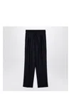 Stella Mccartney Wool Pleated Trousers Belt Loops
