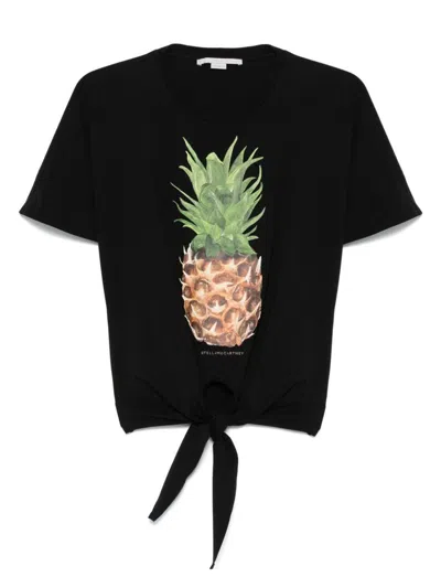 STELLA MCCARTNEY WOMEN'S PINEAPPLE COTTON T-SHIRT