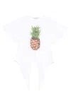 Stella Mccartney Pineapple Cotton T-shirt In White