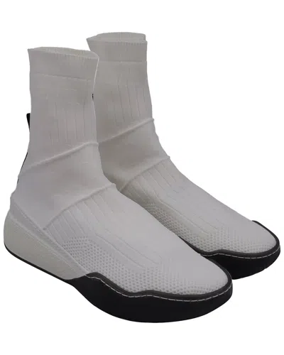 Stella Mccartney Women's Polyester Loop Sock Sneaker (authentic Pre-loved) In Gray