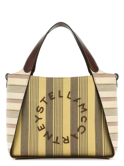 Stella Mccartney Women's Printed Fabric Stella Logo Handbag