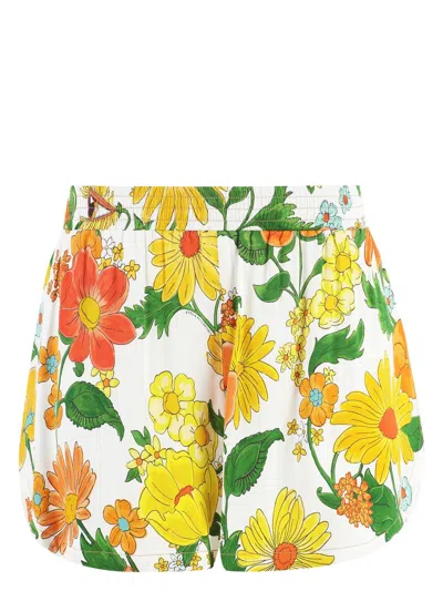STELLA MCCARTNEY WOMEN'S PRINTED SHORTS