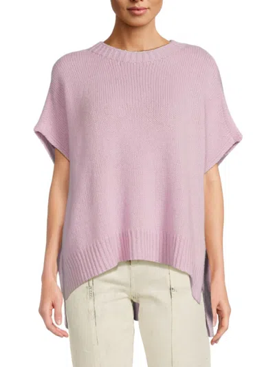 Stella Mccartney Women's Relaxed Alpaca Knit Sweater In Purple