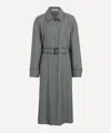 Stella Mccartney Women's Reversible Oversized Check Trench Coat