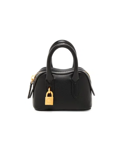 Stella Mccartney Women's Ryder Charm Embossed Top Handle Bag In Purple