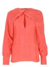 Stella Mccartney Stella Mc Cartney Salmon Satin Blouse