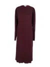 Stella Mccartney Evening Dress With Cut-out Details In Satin
