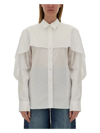 STELLA MCCARTNEY WOMEN'S SHIRT WITH CAPE