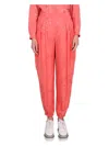 Stella Mccartney Women's Silk Blend Pants In Pink