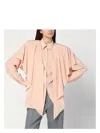 Stella Mccartney Ruffled Silk Long-sleeved Shirt