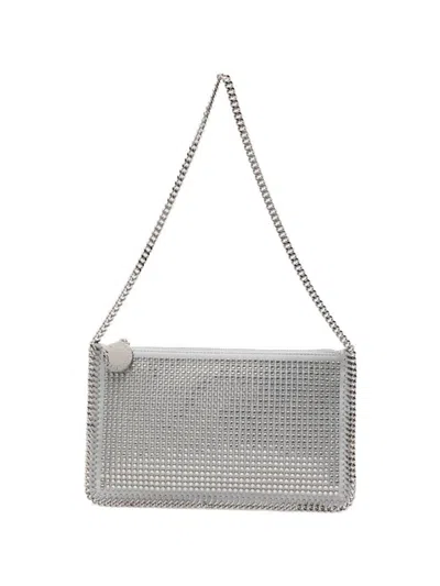 Stella Mccartney Silver Falabella Small Clutch