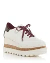 Stella Mccartney Stella Mc Cartney Sneak Elyse Wedge Sneakers In White