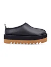 Stella Mccartney 'sneak-elyse' Black Mules With Open Rear In Black