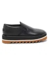 Stella Mccartney Black Sneak-elyse Platform Sneakers In Black