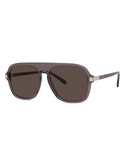 Stella Mccartney Women's Stella 57mm Pilot Sunglasses In Gray