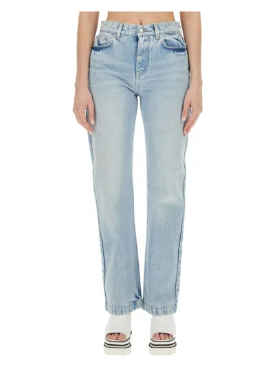 STELLA MCCARTNEY WOMEN'S STRAIGHT LEG JEANS