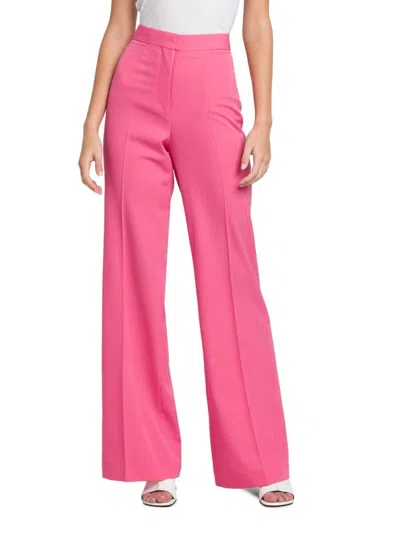 Stella Mccartney Women's Stretch-wool Flare Pants In Watermelon