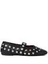 Stella Mccartney Ryder Vegan Embellished Mary Jane Ballerina Flats