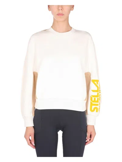Stella Mccartney Women's Sweatshirt With Logo In White