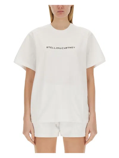 STELLA MCCARTNEY WOMEN'S T-SHIRT WITH LOGO